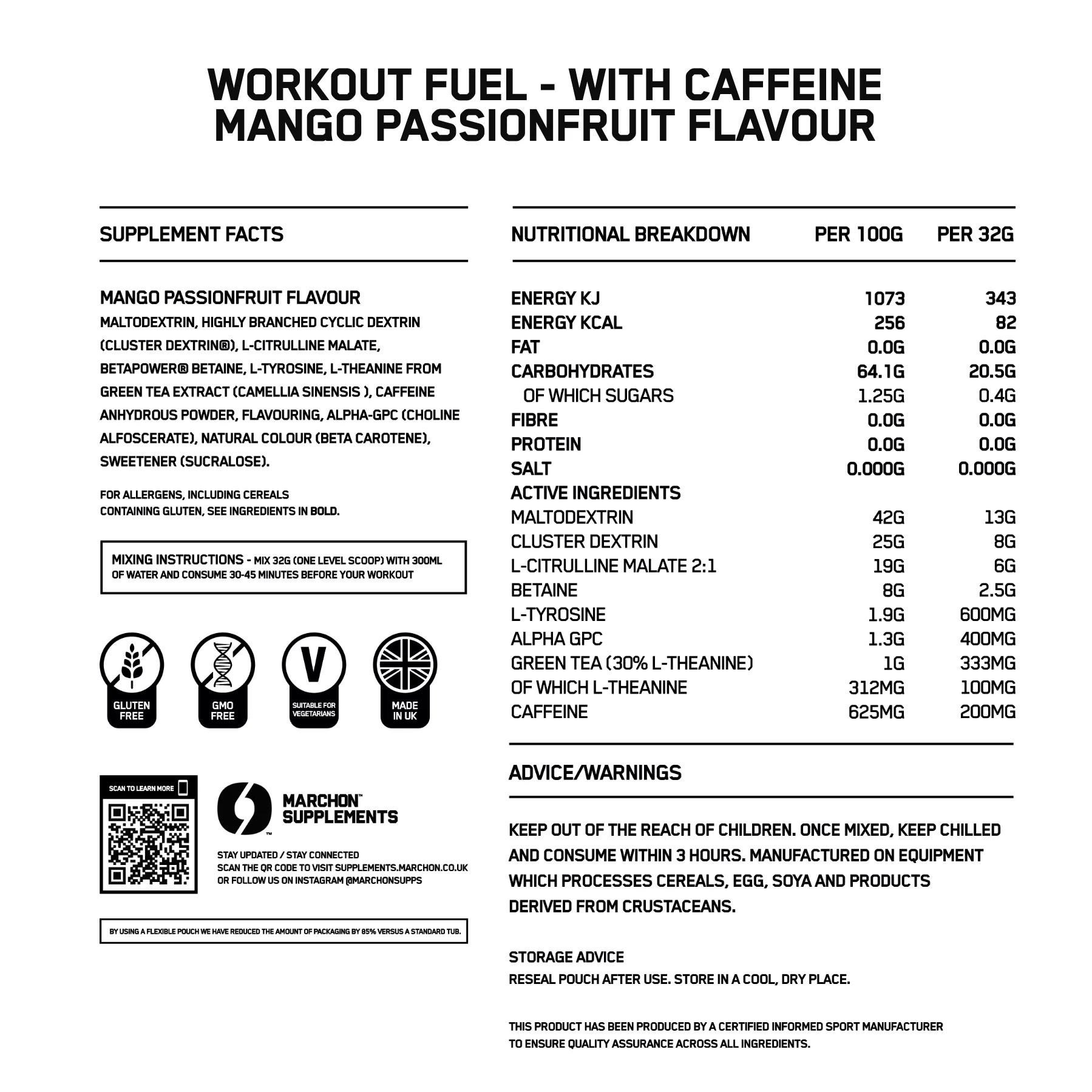 Workout Fuel - With Caffeine - Image 4
