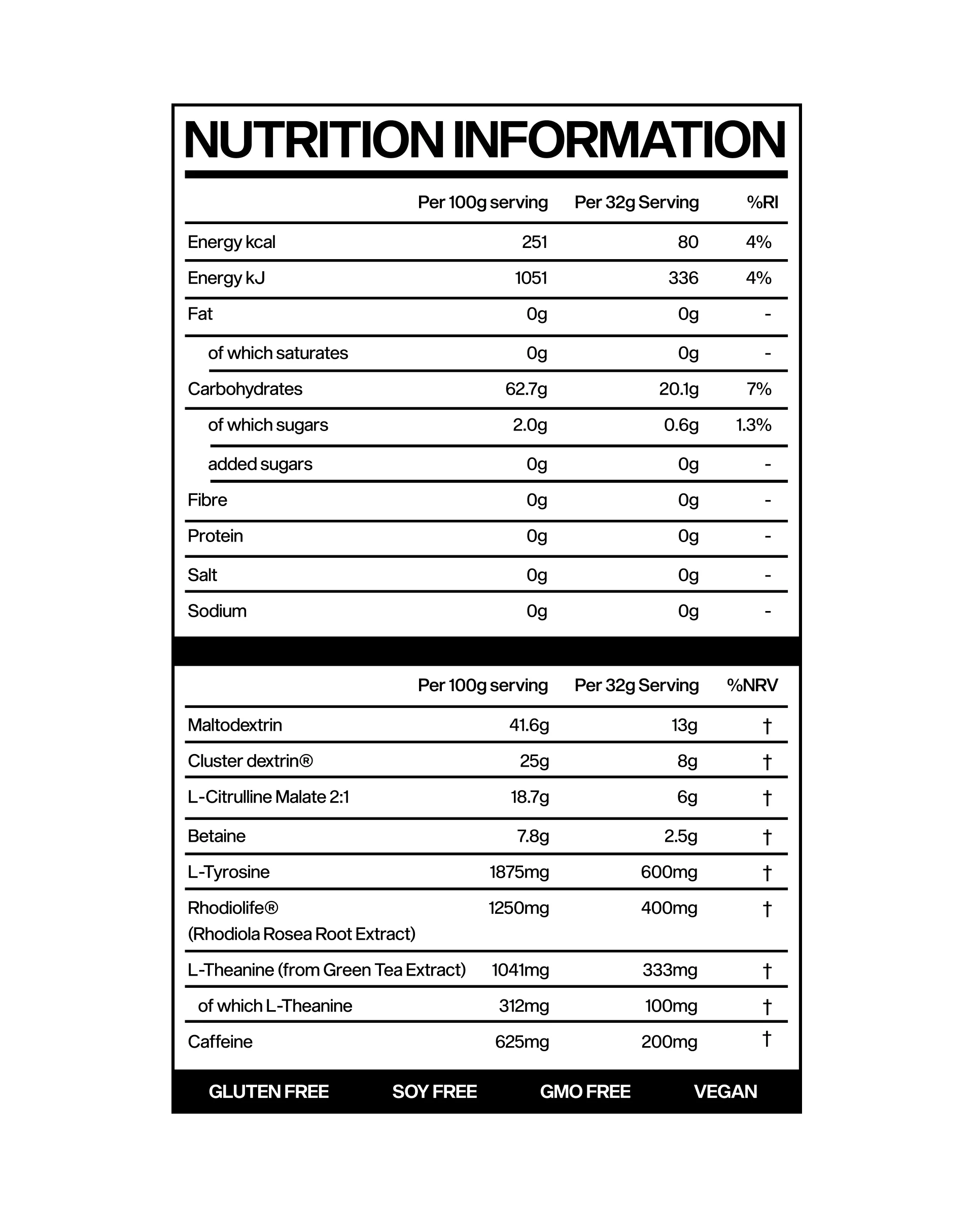Workout Fuel 2.0 With Caffeine - Image 4